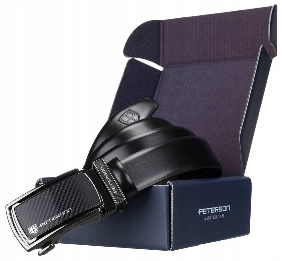 Leather belt PETERSON PTN PAS-CA5