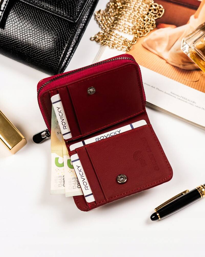 Leather & leatherette wallet RFID 4U CAVALDI PN33-XX