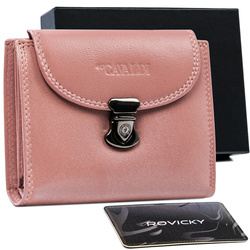 Leather wallet RFID 4U CAVALDI RD-19-GCL