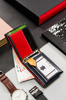 Leather wallet RFID ROVICKY R-RM-24-15-GCL
