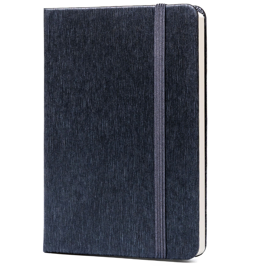 Notes w formacie A6 w szarym kolorze zadrukowany w kropki - Peterson