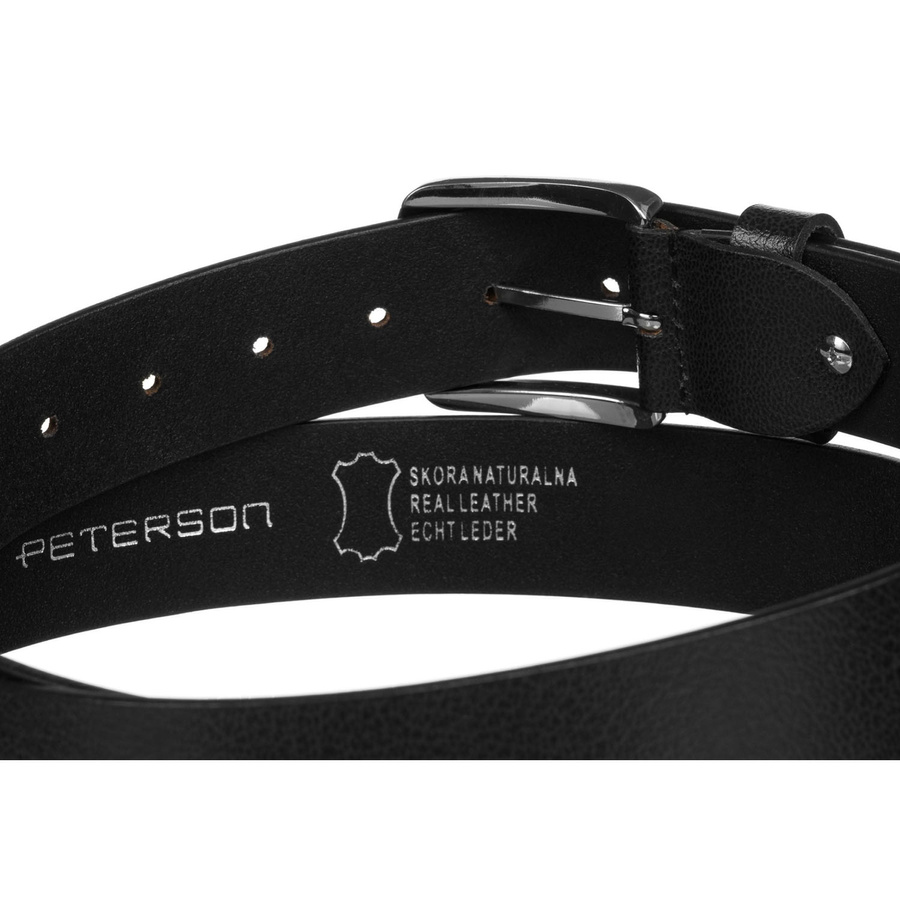 Leather belt PETERSON PTN LTP-TWT