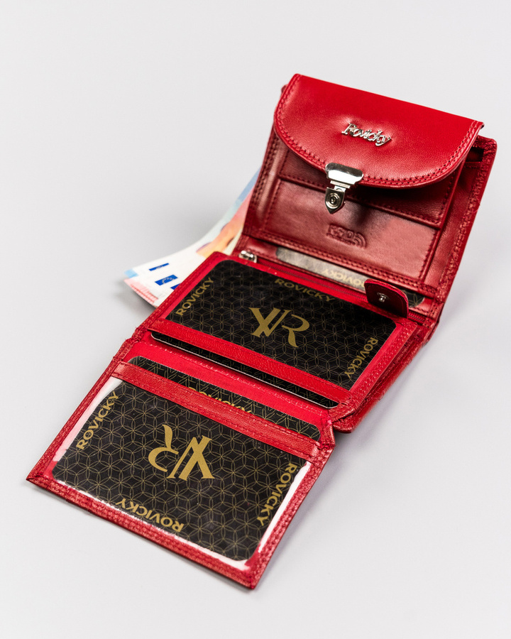 Leather wallet RFID 4U CAVALDI RD-19-GCL