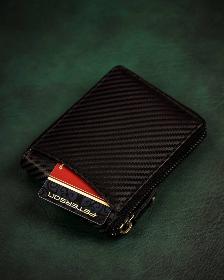 Leather wallet RFID PETERSON PTN 1564-CA