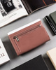 Leather wallet RFID PETERSON PTN RD-02-GCL-Y