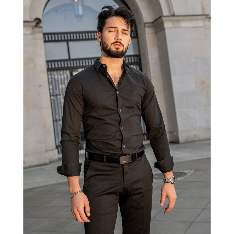 Leather belt PETERSON PTN A004