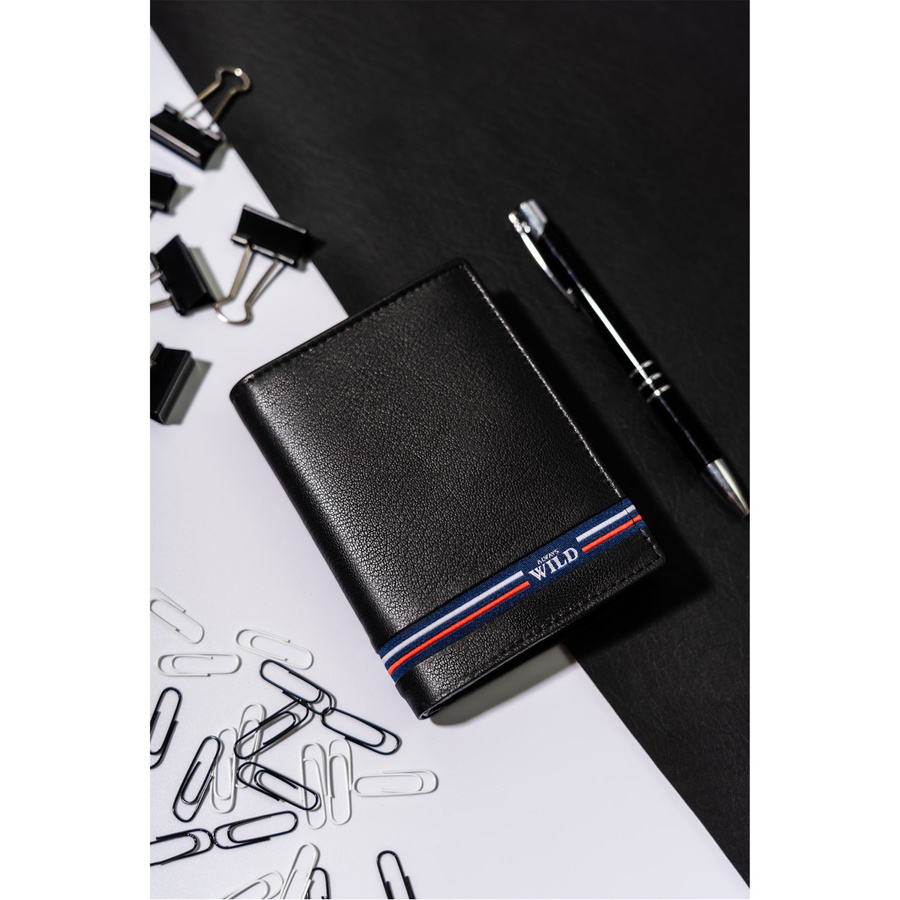 Leather wallet RFID ALWAYS WILD N4-GV