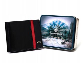 Leather wallet RFID PETERSON N992-VTP