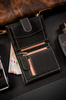 Leather wallet RFID BUFFALO WILD MR-04L-BAW-BL