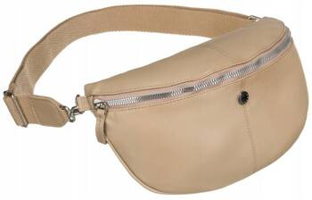 Leather bumbag PETERSON PTN NER-375-SNC