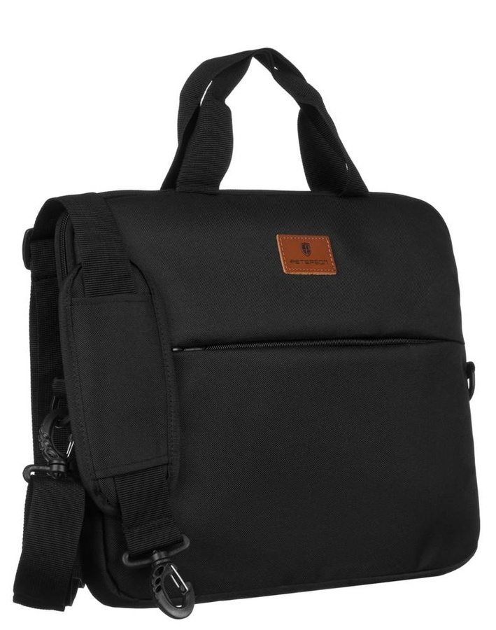 Polyester laptop bag PETERSON PTN GBP-17