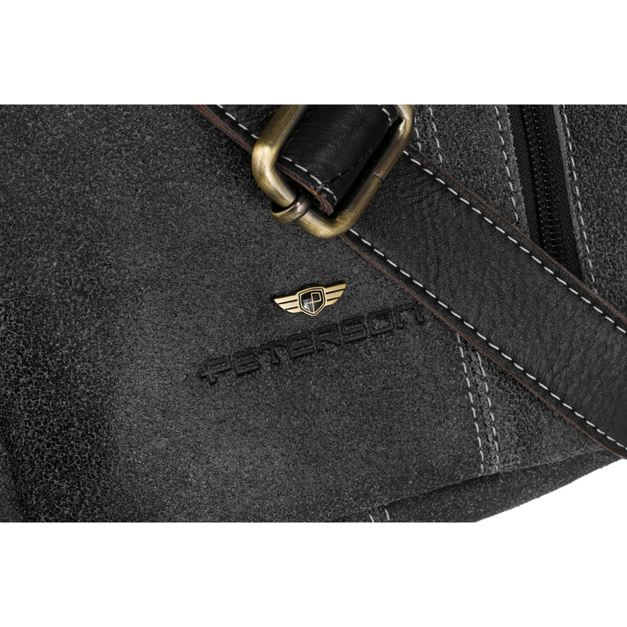 Leather bag PETERSON PTN 8023-SCC