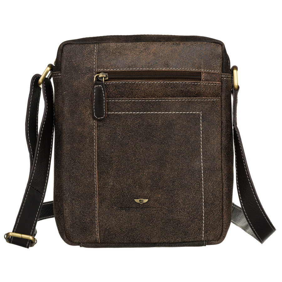 Leather bag PETERSON PTN 8020-SCC