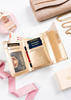 Leatherette wallet RFID PETERSON PTN 013-LAK