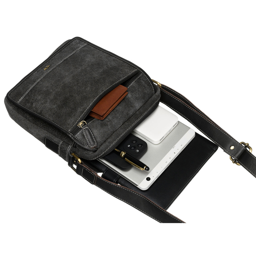 Leather bag PETERSON PTN 664-SCC