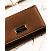 Leather and leatherette wallet RFID PETERSON PTN PS108-HNL