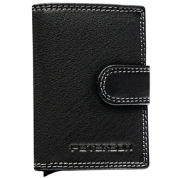 Leather wallet RFID PETERSON PTN G586-GKA