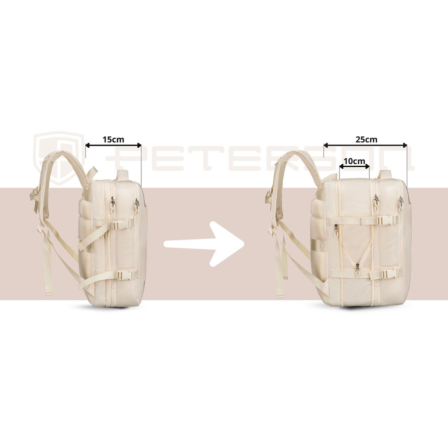 Polyester bagpack PETERSON PTN 24421