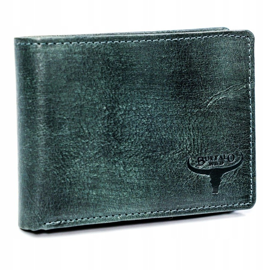 Niewielki portfel męski Buffalo Wild RFID zatrzask