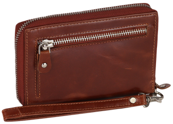 Leather credit card wallet with phone pocket ROVICKY N165-CC