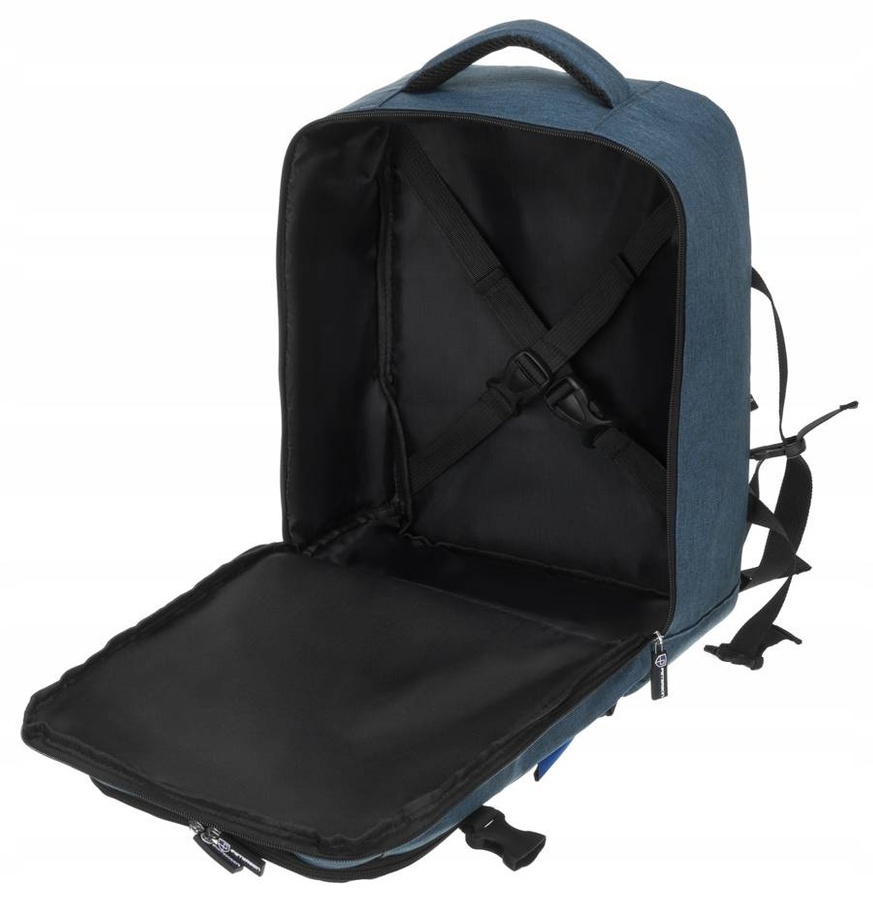 Polyester bagpack PETERSON PTN GPL-01-T