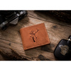 Leather wallet RFID ALWAYS WILD N992-CHM-DEER-BL