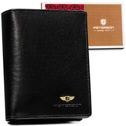 Leather's wallet RFID PETERSON PTN 2549-BO