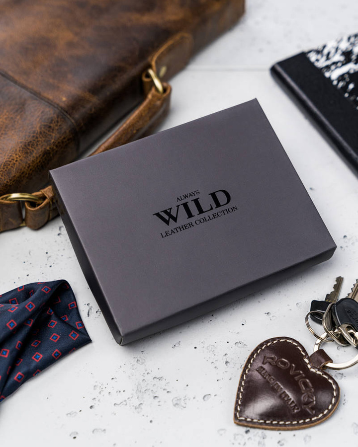 Leather men wallet ALWAYS WILD N992-P-CHM