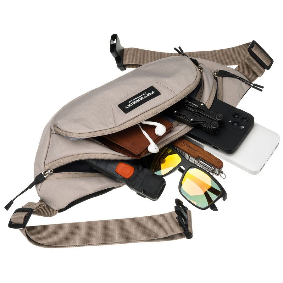 Polyester bumbag PETERSON PTN SWY-01