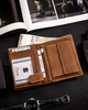 Leather wallet RFID ALWAYS WILD N4-CHM-FISH