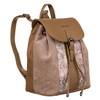 Leatherette bagpack DAVID JONES 6885-2