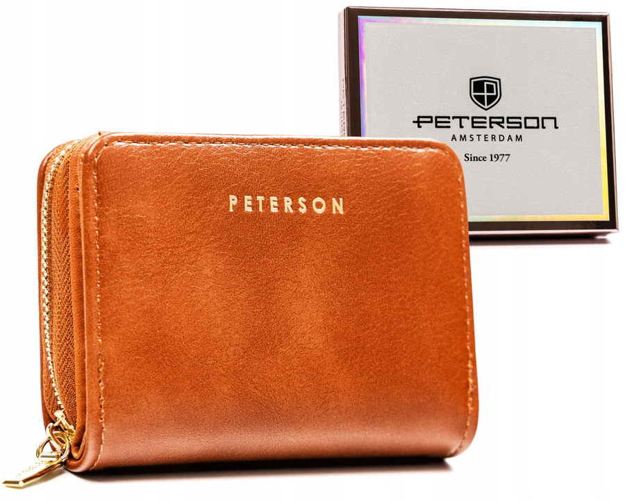 Leatherette wallet RFID PETERSON PTN 010-F