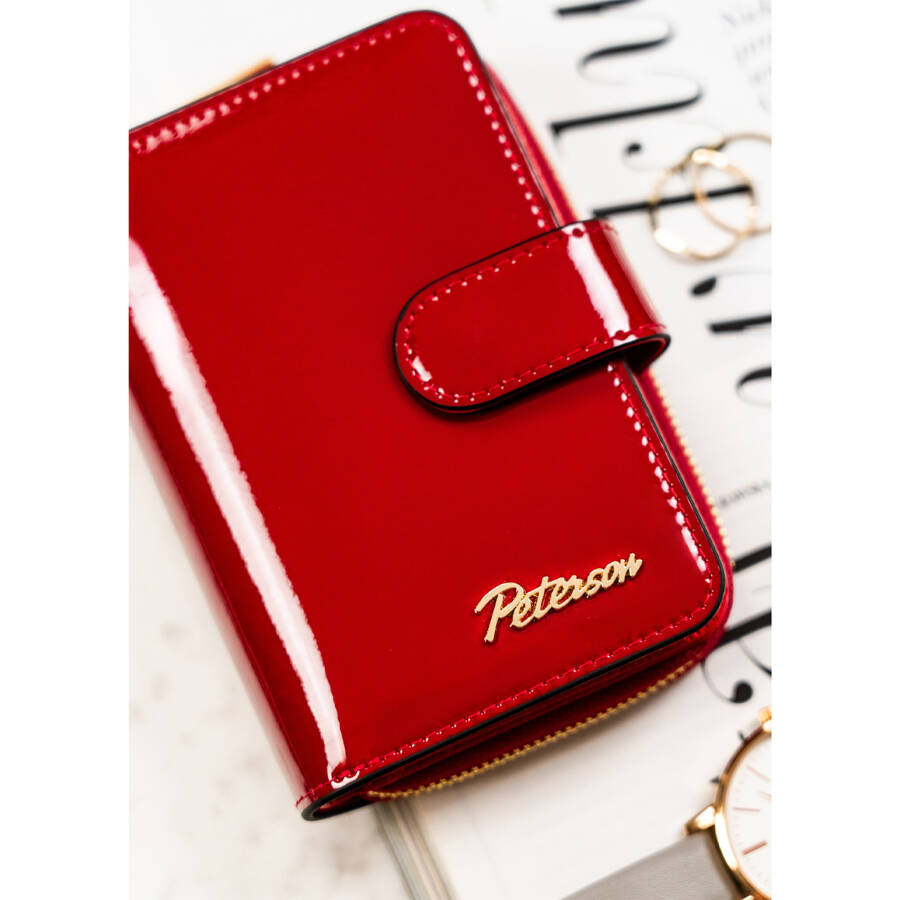 Leather wallet RFID PETERSON PTN 1N-602