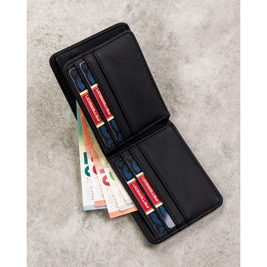 Leatherette wallet RFID PETERSON PTN EH-06Z