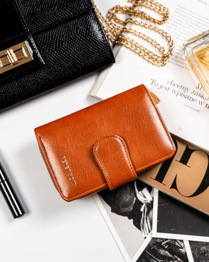  Leatherette wallet RFID PETERSON PTN 009-F