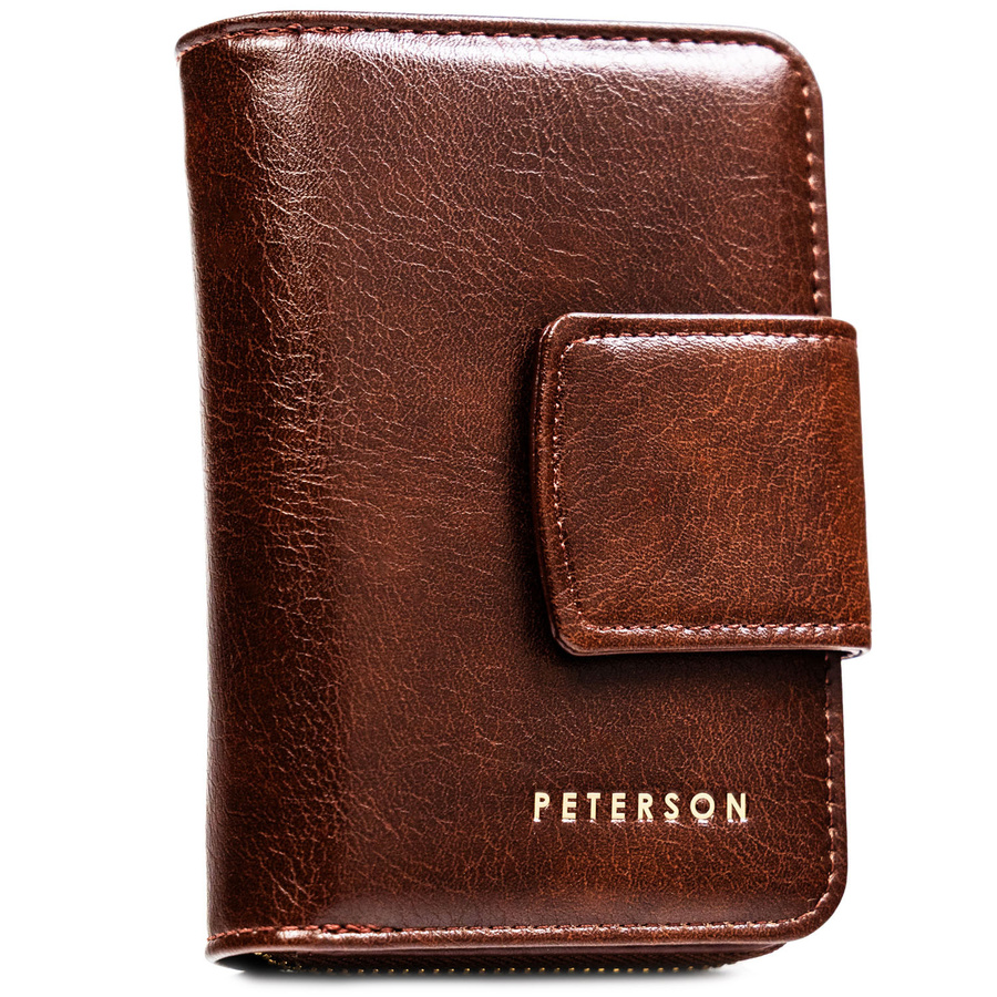 Leatherette wallet RFID PETERSON PTN 009-HF