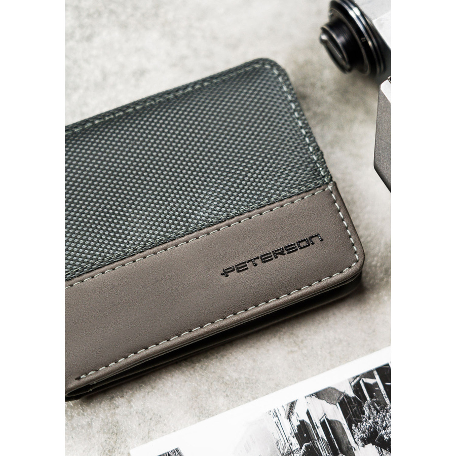 Leatherette wallet RFID PETERSON PTN EH-02Z