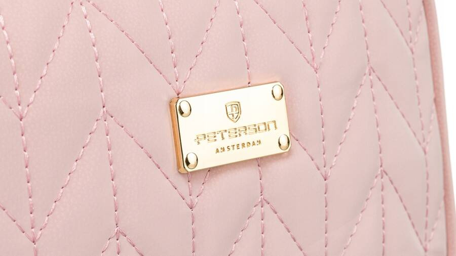 Leatherette make up bag PETERSON PTN K24-04