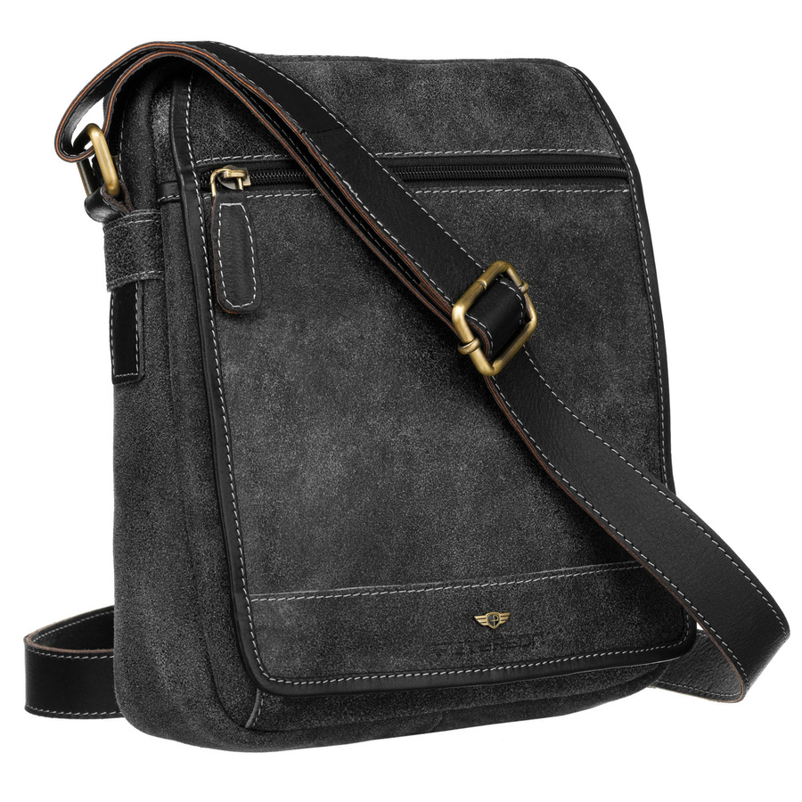 Leather bag PETERSON PTN 664-SCC