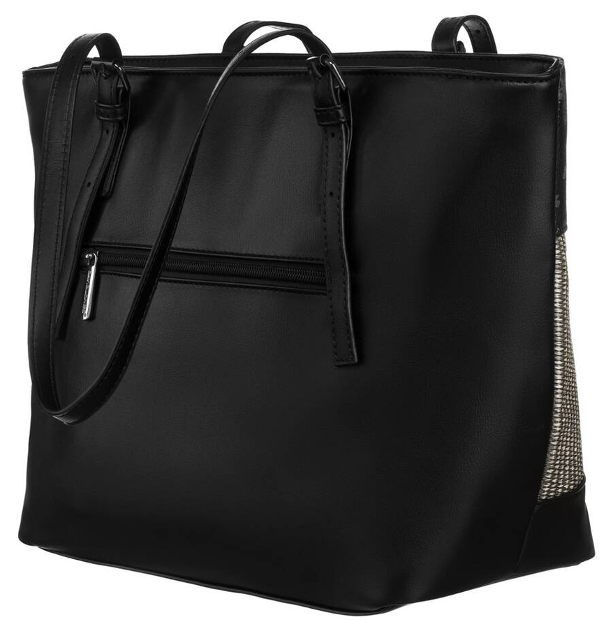 Leatherette bag DAVID JONES 6875-4