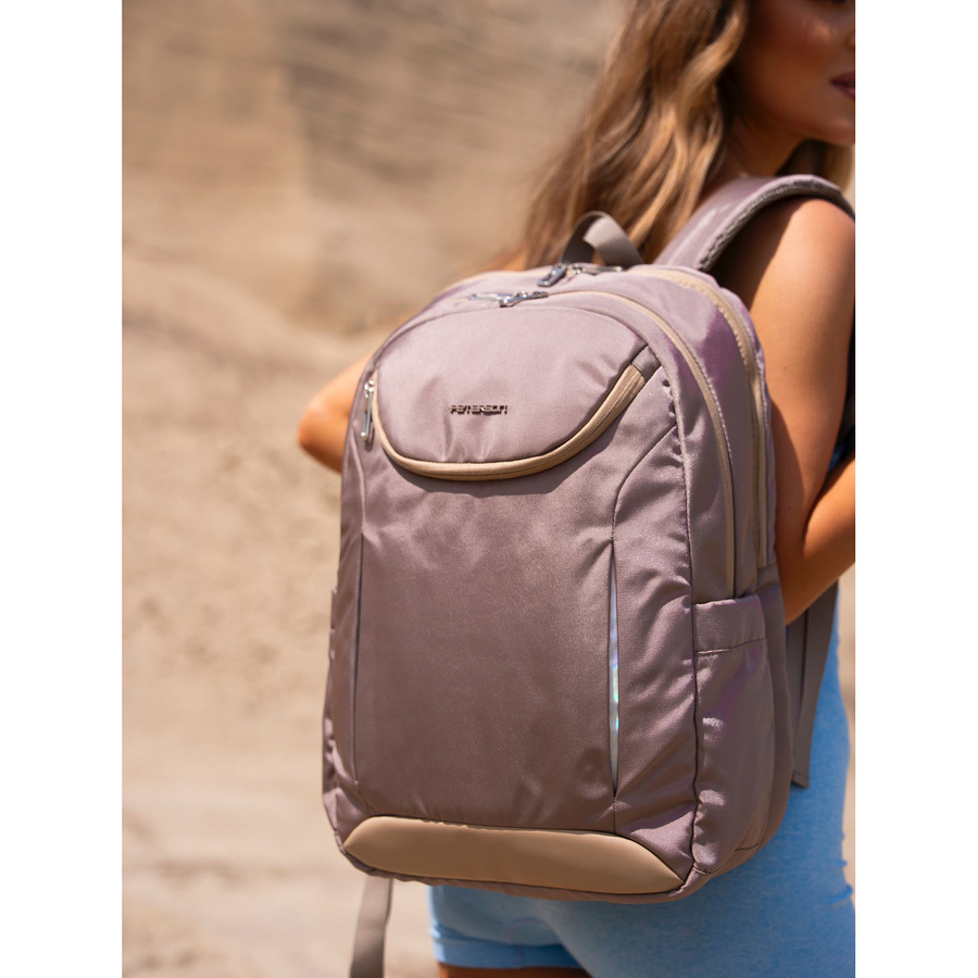 Nylon laptop bagpack PETERSON PTN 24400