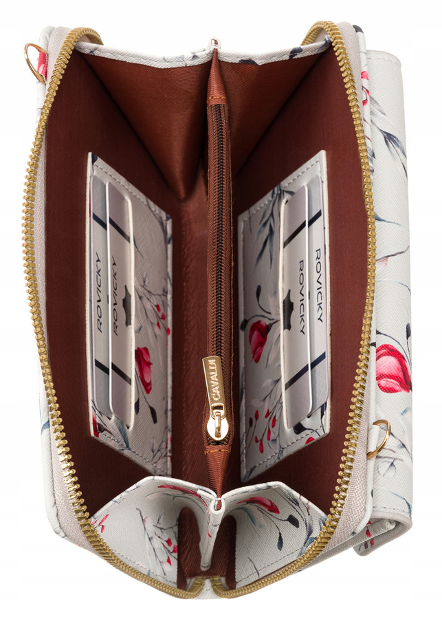 Leatherette mini bag-wallet 4U CAVALDI M-19