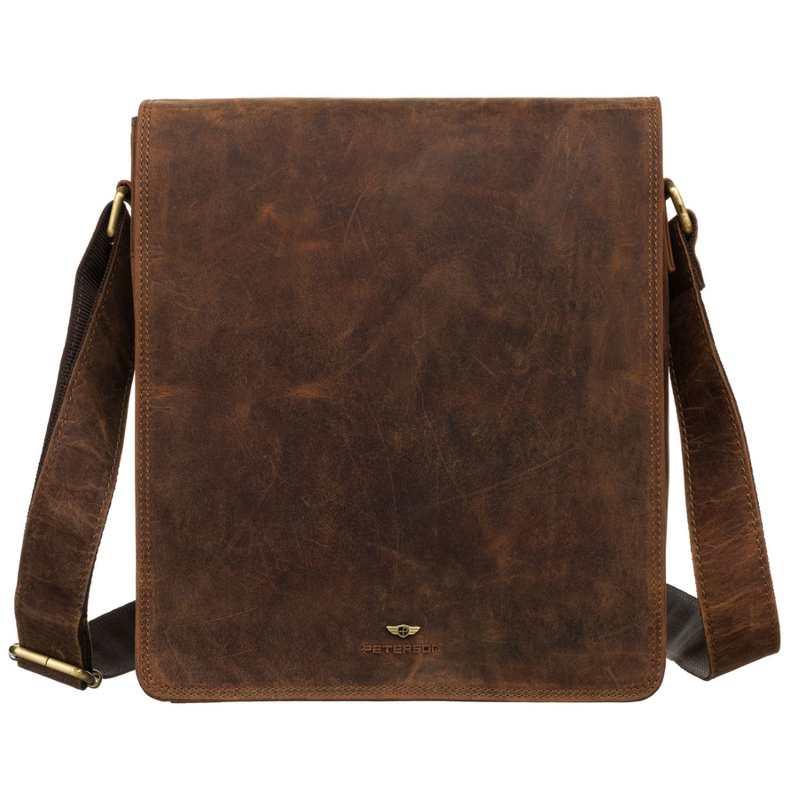 Leather bag PETERSON PTN LARS-NSH