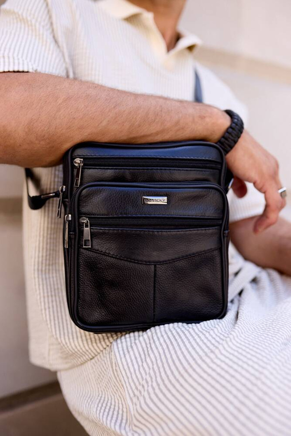 Leather bag ROVICKY R-13201-S