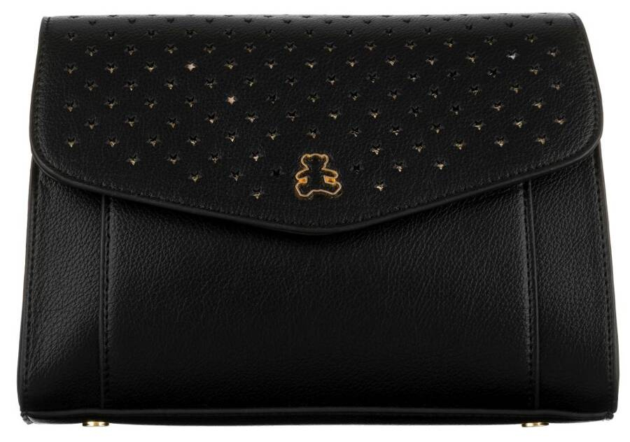 Leatherette shoulder bag LULUCASTAGNETTE ROANNE-LULU