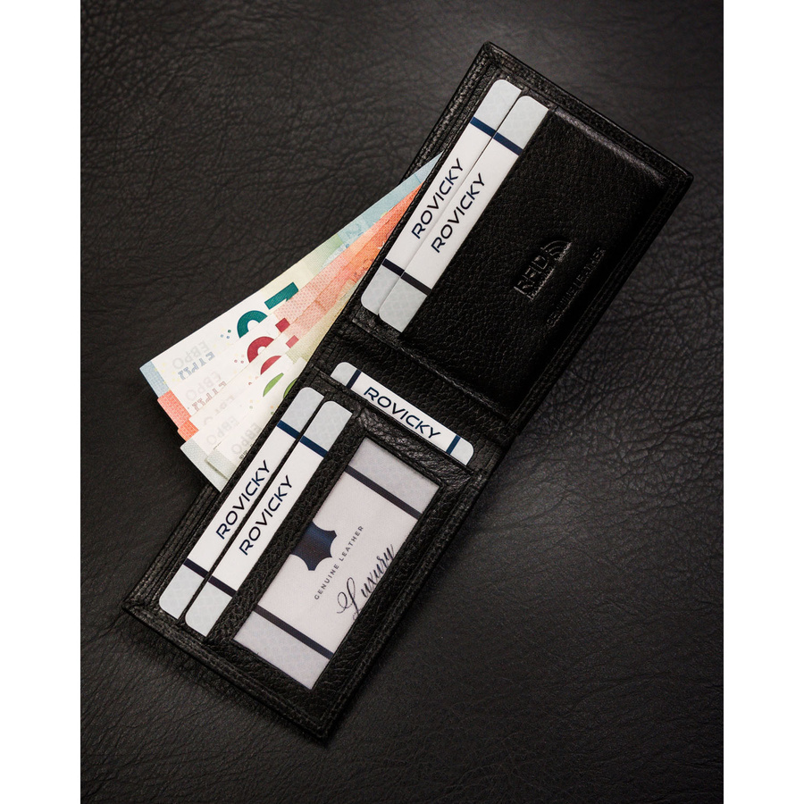 Leather card case 4U CAVALDI CW1017-NDM