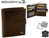 Leather wallet RFID ROVICKY PC-106L-BAR