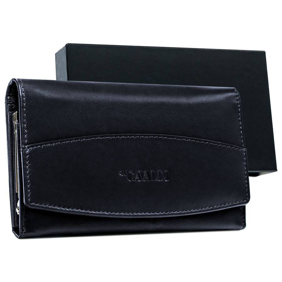 Leather wallet RFID 4U CAVALDI RD-06-GCL