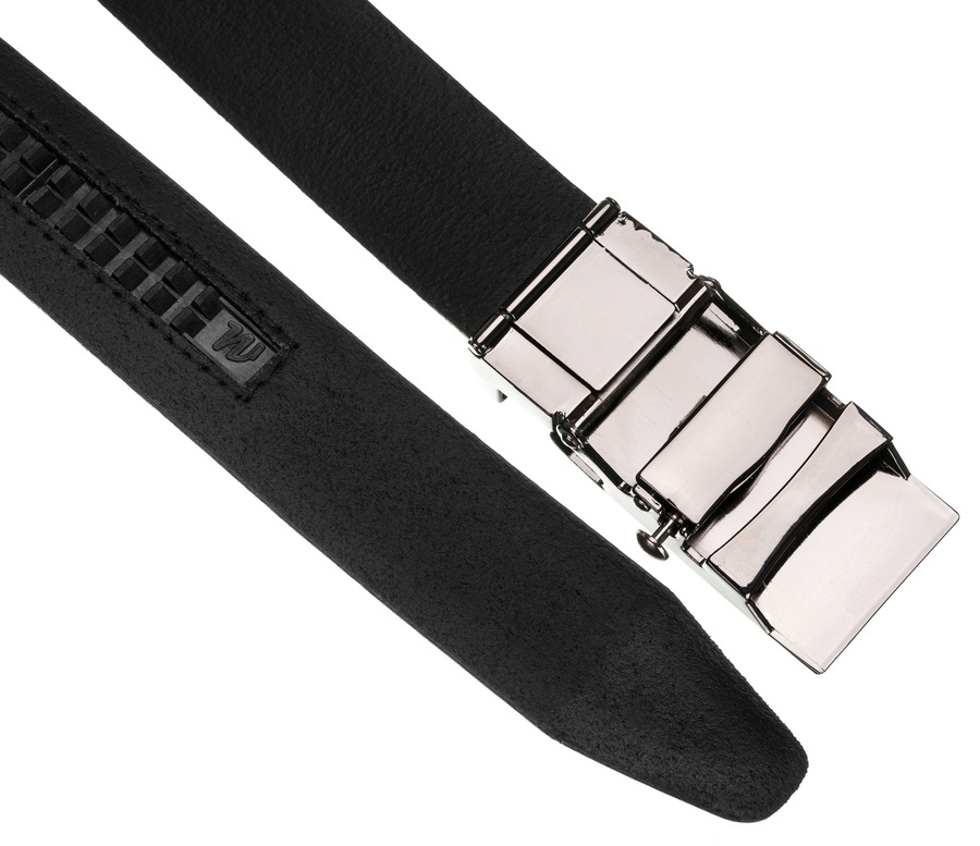 Leather men belt PETERSON PTN AU-02