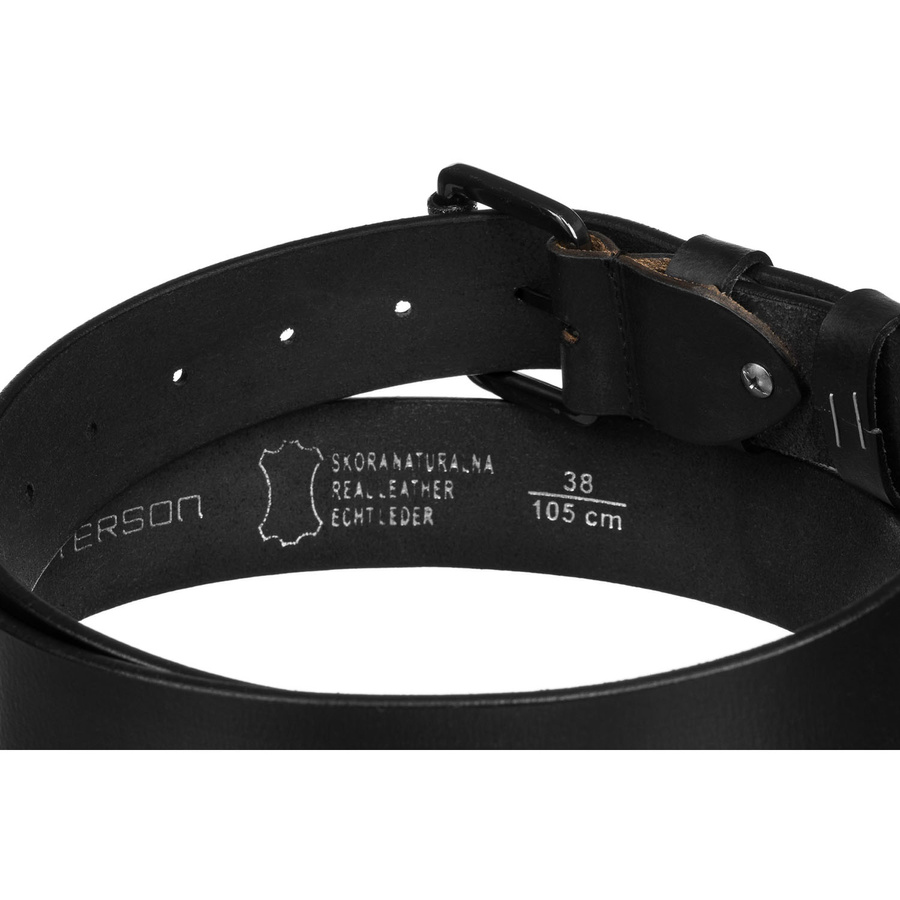 Leather belt PETERSON PTN LTP-BUF